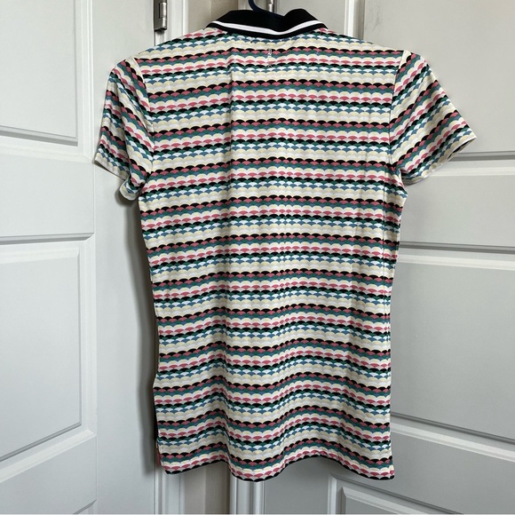 RLX Ralph Lauren Tailored Fit Jersey Polo Shirt Active Scallops NWT Size XS - Picture 5 of 7